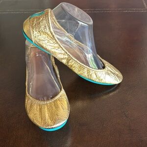 GOLDEN GLITZ~Tieks Gold Flats